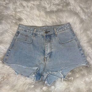 SHEIN jean shorts